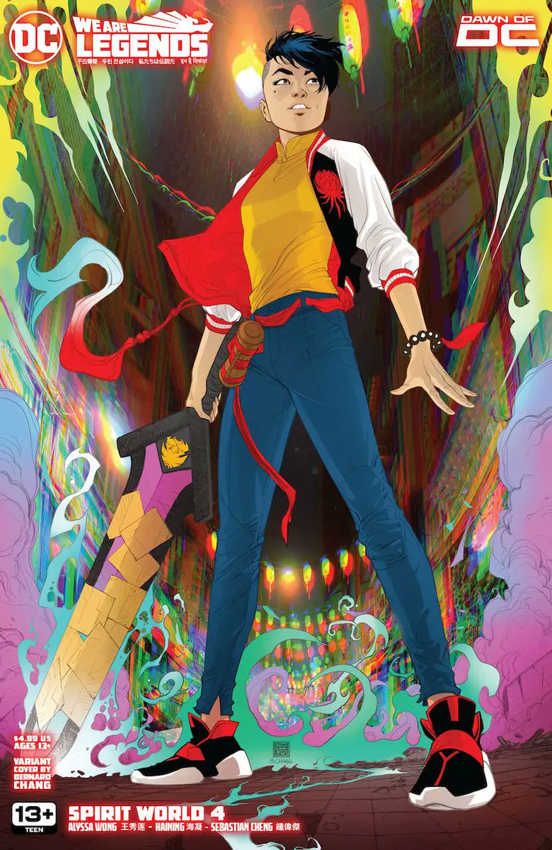BuzzComics's tweet image. Preview de Spirit World #4 (of 6) par Alyssa Wong, Haining et Sebastian Cheng chez @DCOfficial #DCComics #DawnOfDC #SpiritWorld #WeAreLegends buzzcomics.net/showpost.php?p…