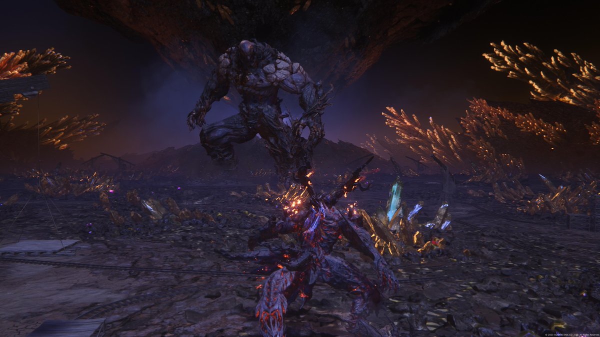 RoyORama's tweet photo. Hij is groot, en ik is klein... #FF16  #PS5Share, #FINALFANTASYXVI https://t.co/HR9HvYurUK