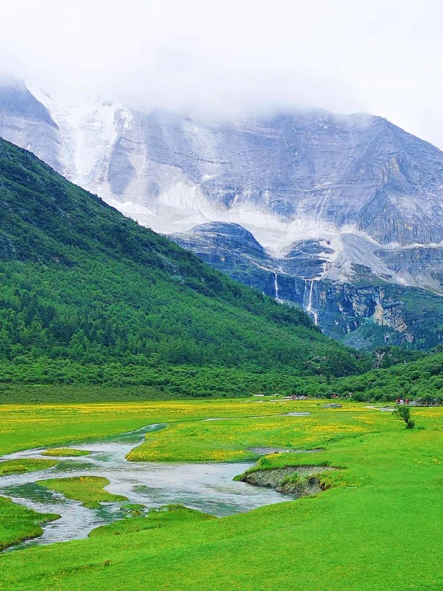 daversifier's tweet image. The scenery is really so beautiful and healing, it's like a wonderland! #hiking #photography #beauty #enjoy #fun #enjoylife  #bluesky  #whiteclouds #grassland #nature