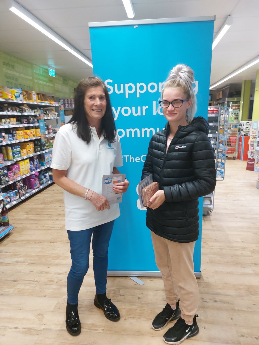 Great day in Shotton coop promoting the new coop member prices.