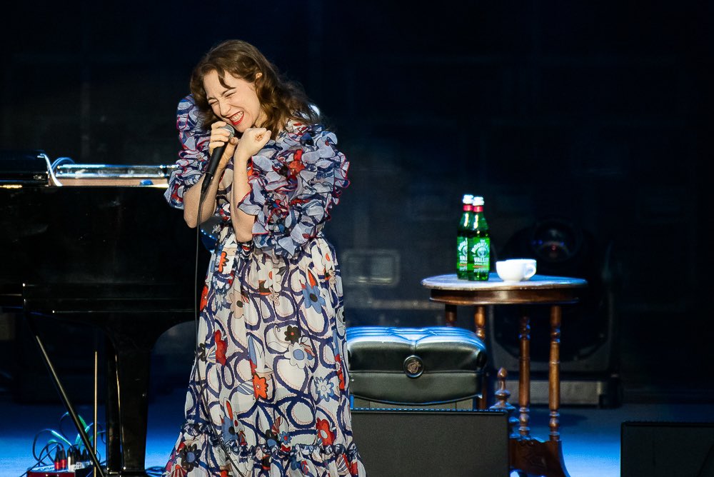 It felt like home, before the show as we enjoyed wine and food, and after as our hearts were full with the beautiful music of @respektor Spektor at @SteMichelle. (📸 @Housetornado37)