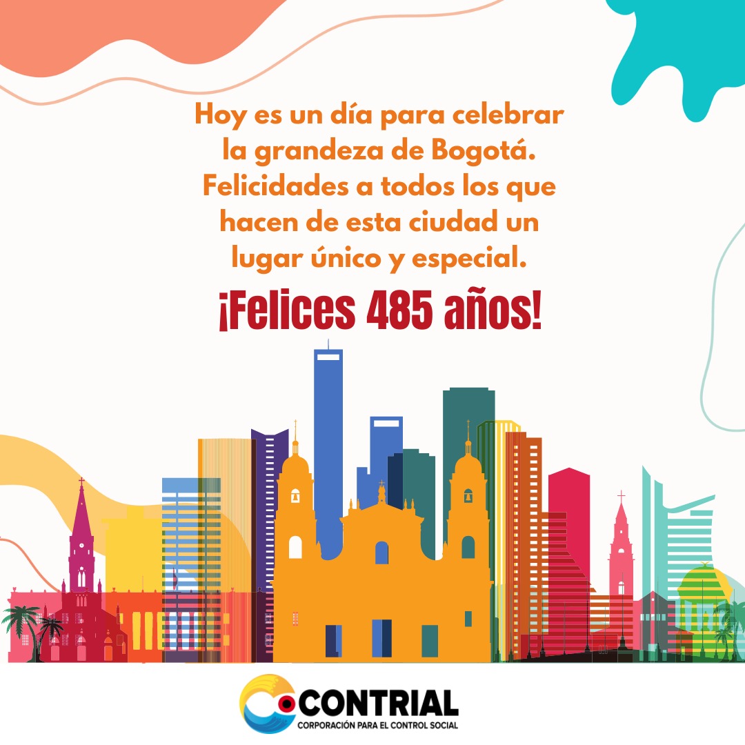#FelizCumpleañosBogotá 🎈🥳
Hoy rendimos homenaje a sus calles llenas de vida, a su gente amable y a su espíritu inquebrantable que la convierten en una ciudad única.