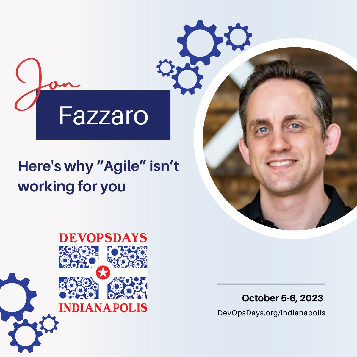 DevOpsDaysINDY's tweet image. 📢 We’re thrilled to unveil our speakers for #DevOpsDaysIndy, Oct 5-6, 2023!

🎙️ Meet @jonfazzaro, a seasoned #DevOps practitioner and industry leader driving innovation through streamlined development processes.

👉 Learn more &amp;amp; register: devopsdays.org/indianapolis #DevOpsDays