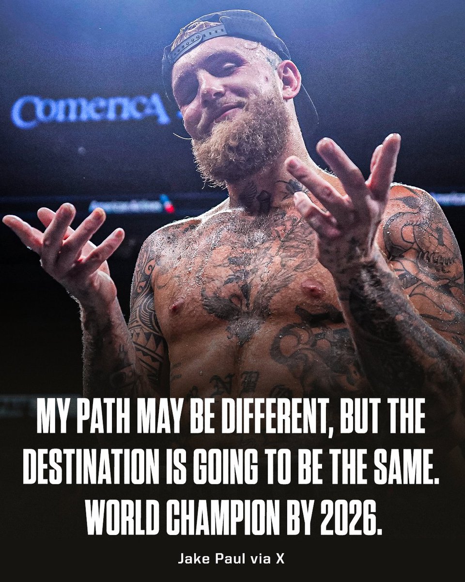 Jake Paul has a clear plan 🔮🏆 #PaulDiaz