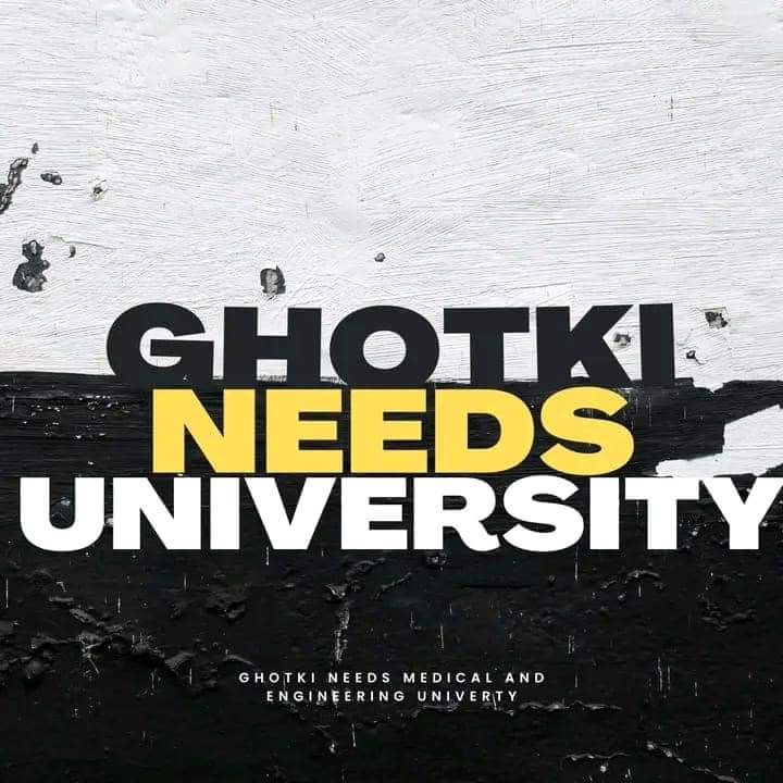 aaftabkhaskheli's tweet photo. Respected Chairman @PPP_Org Mr @BBhuttoZardari 
Did you remember that you had announced a university for ghotki at Jalsa in Khangarh 2019 . And now today 4 years spent .
#GhotkiNeedsUniversity https://t.co/faoOQW1Uqk