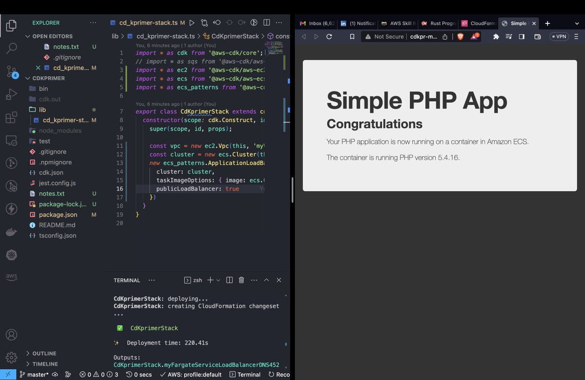 tusharbecoding's tweet photo. Day 29 and 30
So have been learning a lot these past two days. Got hands on with AWS CDK, AWS Cloudformation, AWS Lambda, etc. Also learnt dove deep into Kustomize and currently getting familiar with Argo!!
#100daysofkubernetes #100daysofcode #DevOps #Kubernetes #AWS https://t.co/yUHa3MPwuT