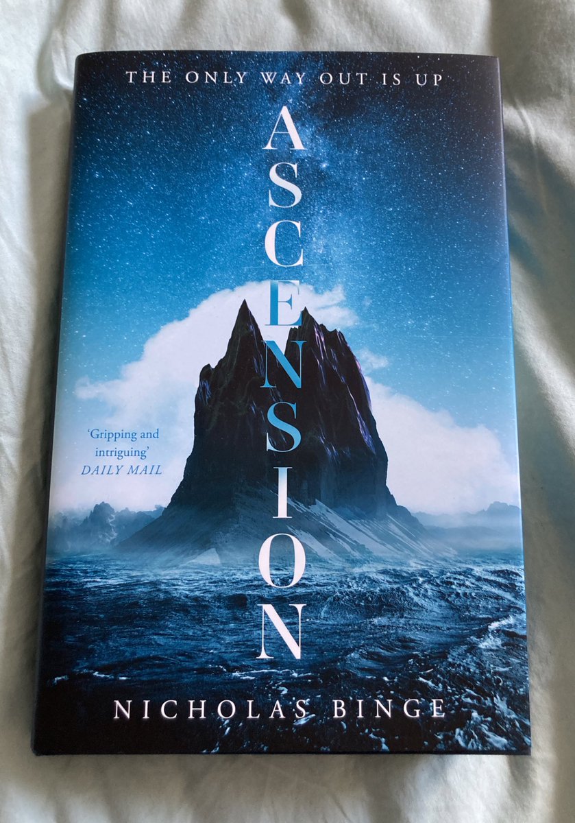 StNiniansLib's tweet photo. New book Sunday- Ascension @BingeWriting @HarperVoyagerUK @binding_broken When a mountain mysteriously appears in the middle of the Pacific Ocean, a group of scientists are sent to investigate - and discover what is at the summit. #beautifulbook #spredges https://t.co/ok1sTsqesK