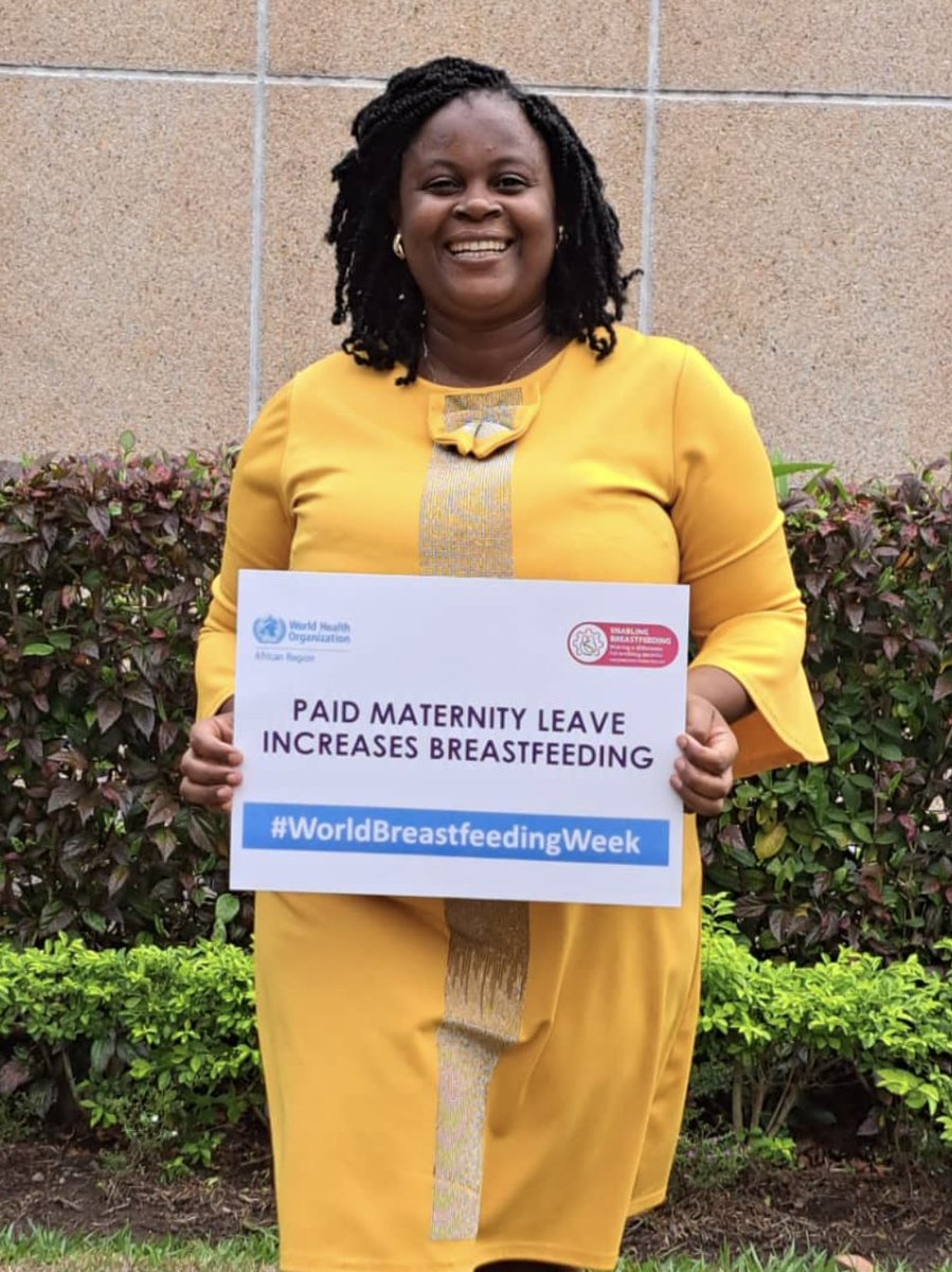 WHOAFRO's tweet photo. 🤱🏿 Breastfeeding is a natural process, it’s not always easy. Mothers need support – both to get started and to sustain breastfeeding.

Let us all do our part to #ProtectBreastfeeding. #WorldBreastfeedingWeek https://t.co/kByzGCZ7Ux
