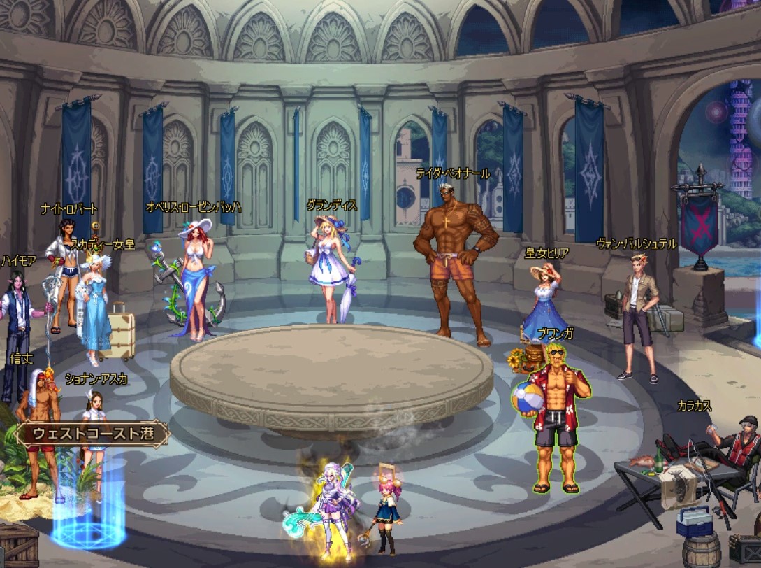 せっかくなんで久しぶりにストーリー飛ばさずにやってます