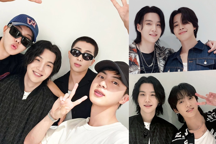 soompi's tweet photo. #BTS Members, Including #Jin And #JHope, Show Love For #Suga At His Encore Concert In Seoul #D_DAY_THE_FINAL
https://t.co/i8oOPDW5f0 https://t.co/TjnKD9Is7B