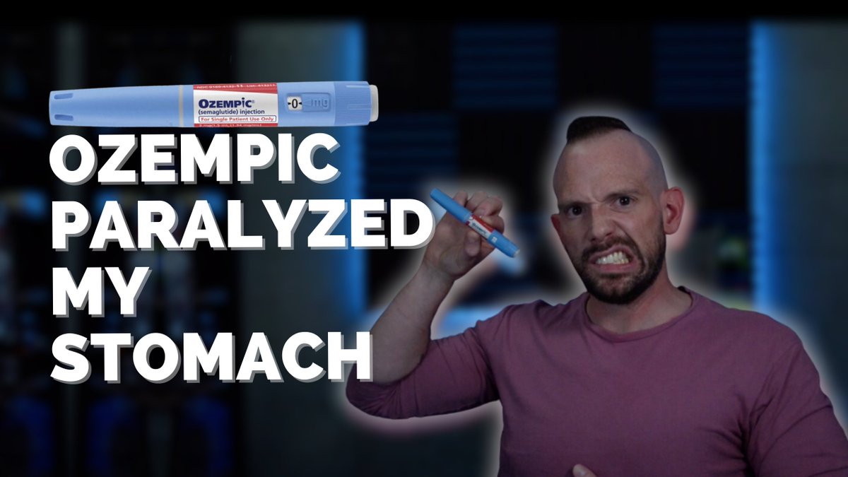 NEW VLOG! Ozempic Paralyzed My Stomach 
👉 youtu.be/tj9thkkN5aM  

If you haven't heard, #Ozempic is causing #stomachparalysis. Some individuals who took Ozempic developed full-blown stomach paralysis even after discontinuing the medication.  

Watch the vlog now!