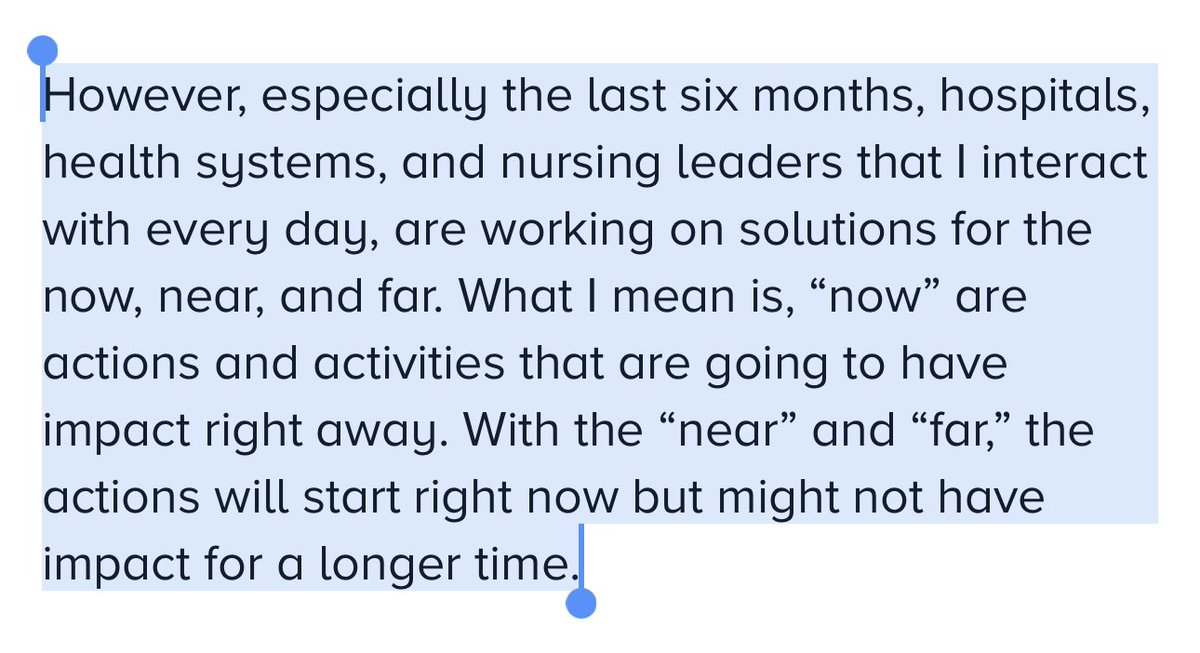 @ahahospitals @tweetAONL @HealthLeaders Buzzword, buzzword, buzzword

The solution to improving patient safety and staff satisfaction remains “safe nurse-to-patient ratios.” Admin, like Begley, will do just about anything besides investing in that.