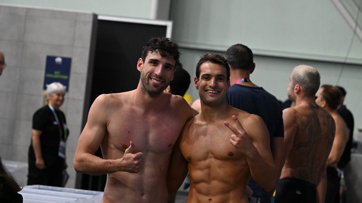 Nuotomania's tweet photo. DA https://t.co/VcVslNMApJ - #Manchester2023 #Finp #Manchester2023 Manchester, day 7. Finali. Raimondi-Menciotti prima doppietta azzurra [IN AGGIORNAMENTO]: Iniziata la settima e ultima giornata di batterie al Manchester Aquatics Centre. Diretta dalle… https://t.co/OMve53IYSC https://t.co/ilHZci22I4