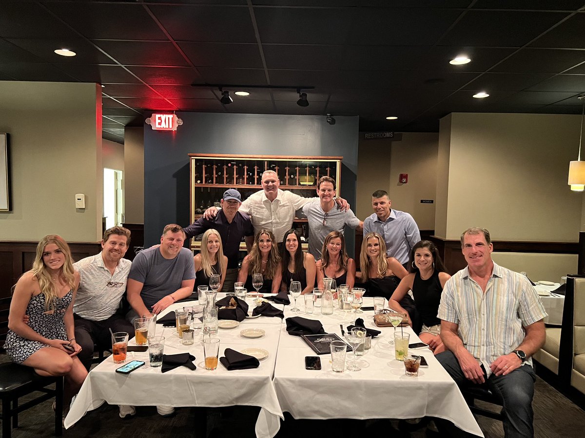 Passing Time in Canton with former <a href="/MiamiDolphins/">Miami Dolphins</a> family celebrating Zach Thomas! #HallOfFame