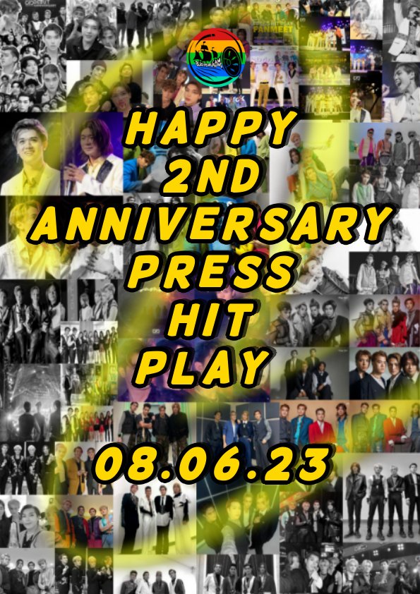 BlackPearlCmpgn's tweet photo. Before every time zone exits 08.06, another Happy 2nd Anniversary to our beloved Press Hit Play.
Wishing for more 0T4 pics to come along with more projects, tours and milestones.ππβ€οΈπ
PRESS HIT PLAY 2NDYEAR
#2YearsWithPHP
#PHP_2ndAnniversary
#Press_Hit_Play
@PressHitPlay https://t.co/0Em2HnEShy