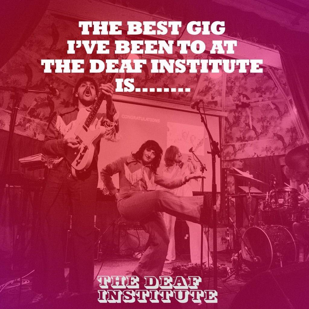 The Deaf Institute tweet media