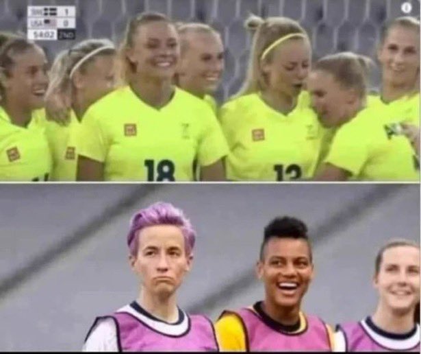 MattWallace888's tweet image. One team hates their country and constantly tries to play victim

The other respects their homeland and doesn’t whine/complain

Guess which one is which 🤣