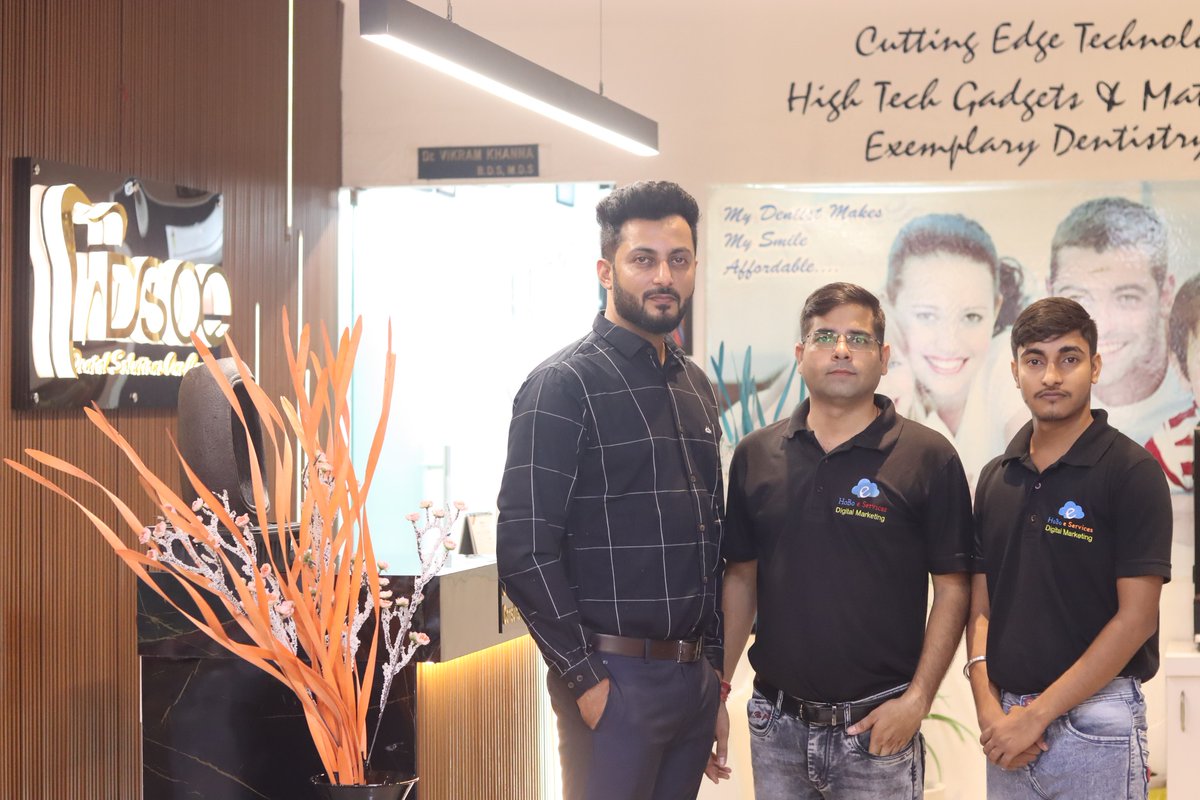 digitalmarke223's tweet photo. #Happy to Share that we are #celebrating first #business_anniversary with Dental Solutions One Care™. Thanks to Dr. Vikram Khanna and Dr. Geetima Khanna for believe on HoBo e Services and Team. https://t.co/hfbZWWbeTQ