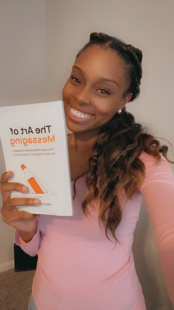 AuthorKHubbard's tweet photo. Got my copy of The Art of Messaging make sure you grab yours as well! @rizoh https://t.co/XrkGSlW1Ji