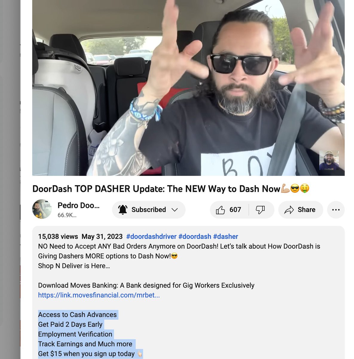 LRBitisnot's tweet photo. 🔥I’m of the opinion that @TheRideshareGuy & @sergioaved should disassociate from ALL gigtubers who used the back door smartphone #TopDasher #hack, then lied to their viewers about it. It’s unconscionable that they presented "Top Dasher" as opportunity, and they can’t be trusted. https://t.co/9F7Bhw7kAF