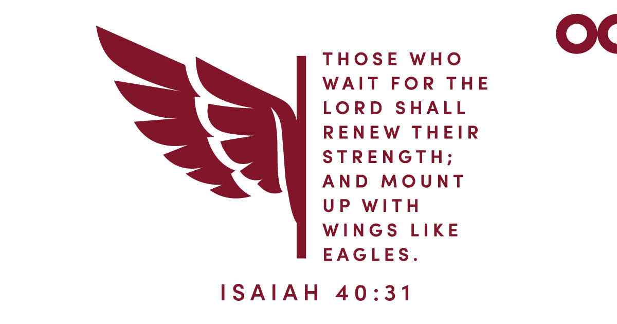 Embracing the wings of faith to rise above life's challenges! 
Annual Scripture.🦅✨
.
.
#Bible #Truth #College #OKC #Oklahoma #Christian #Sunday #BibleVerse