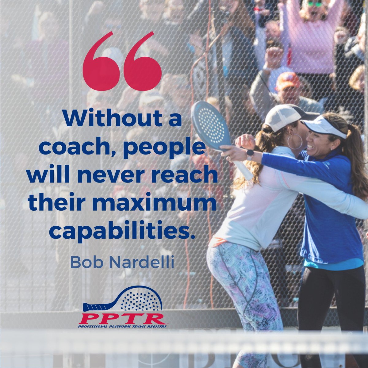 pptrplatform's tweet image. "Without a coach, people will never reach their maximum capabilities." - Bob Nardelli