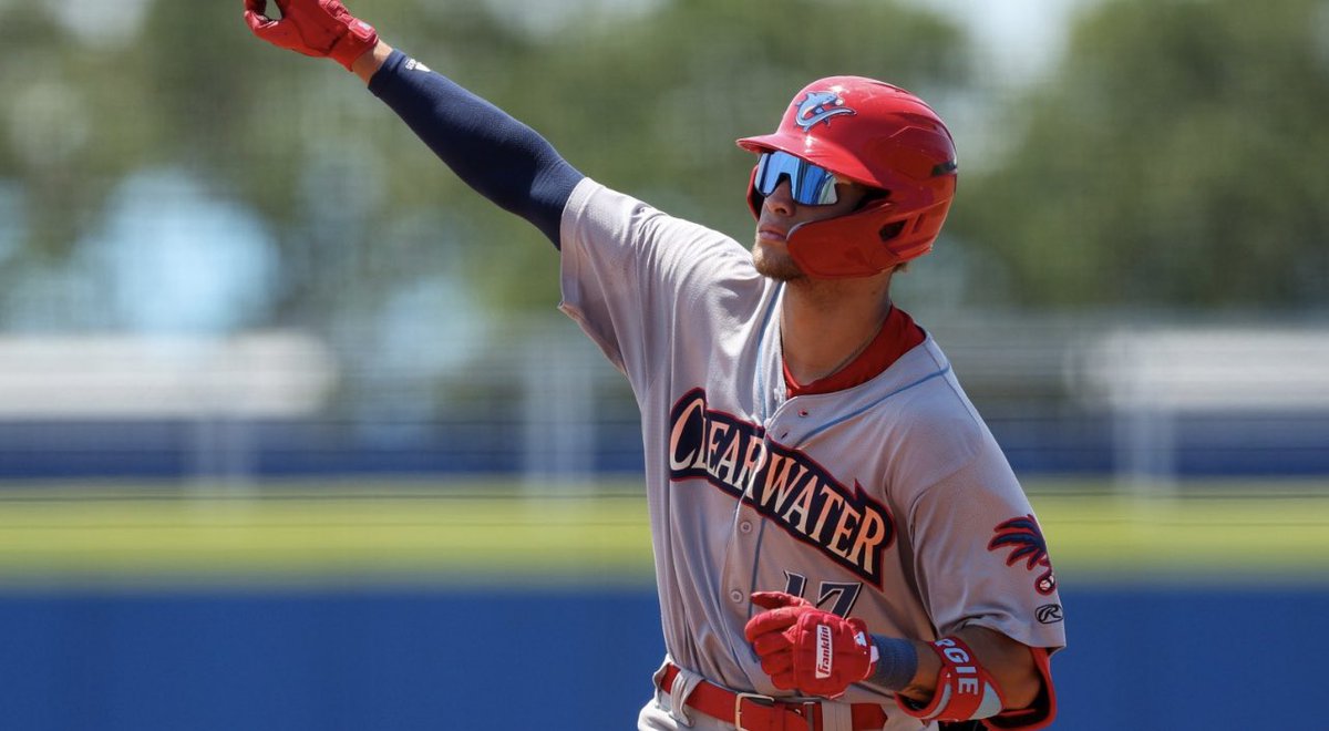 Gavin Kahn (@gavin_kahn) on Twitter photo Congrats to our client, Philadelphia <a href="/Phillies/">Philadelphia Phillies</a> prospect <a href="/CadeFergus/">Cade Fergus</a>, on his promotion from Low-A Clearwater <a href="/Threshers/">Clearwater Threshers</a> to High-A Jersey Shore <a href="/BlueClaws/">Jersey Shore BlueClaws</a>. Well earned! Proud of you, Cade. 📈
#TeamESM #MLB #Phillies <a href="/FranklinSports/">Franklin Sports</a> <a href="/GWBaseball1/">GW Baseball</a> Congrats to our client, Philadelphia <a href="/Phillies/">Philadelphia Phillies</a> prospect <a href="/CadeFergus/">Cade Fergus</a>, on his promotion from Low-A Clearwater <a href="/Threshers/">Clearwater Threshers</a> to High-A Jersey Shore <a href="/BlueClaws/">Jersey Shore BlueClaws</a>. Well earned! Proud of you, Cade. 📈
#TeamESM #MLB #Phillies <a href="/FranklinSports/">Franklin Sports</a> <a href="/GWBaseball1/">GW Baseball</a>