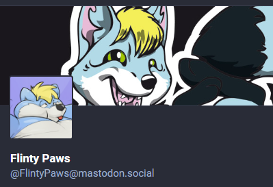FlintyPaws's tweet photo. Where I can also be found! I'll still be here too <3 https://t.co/pqvXiVJzDs
