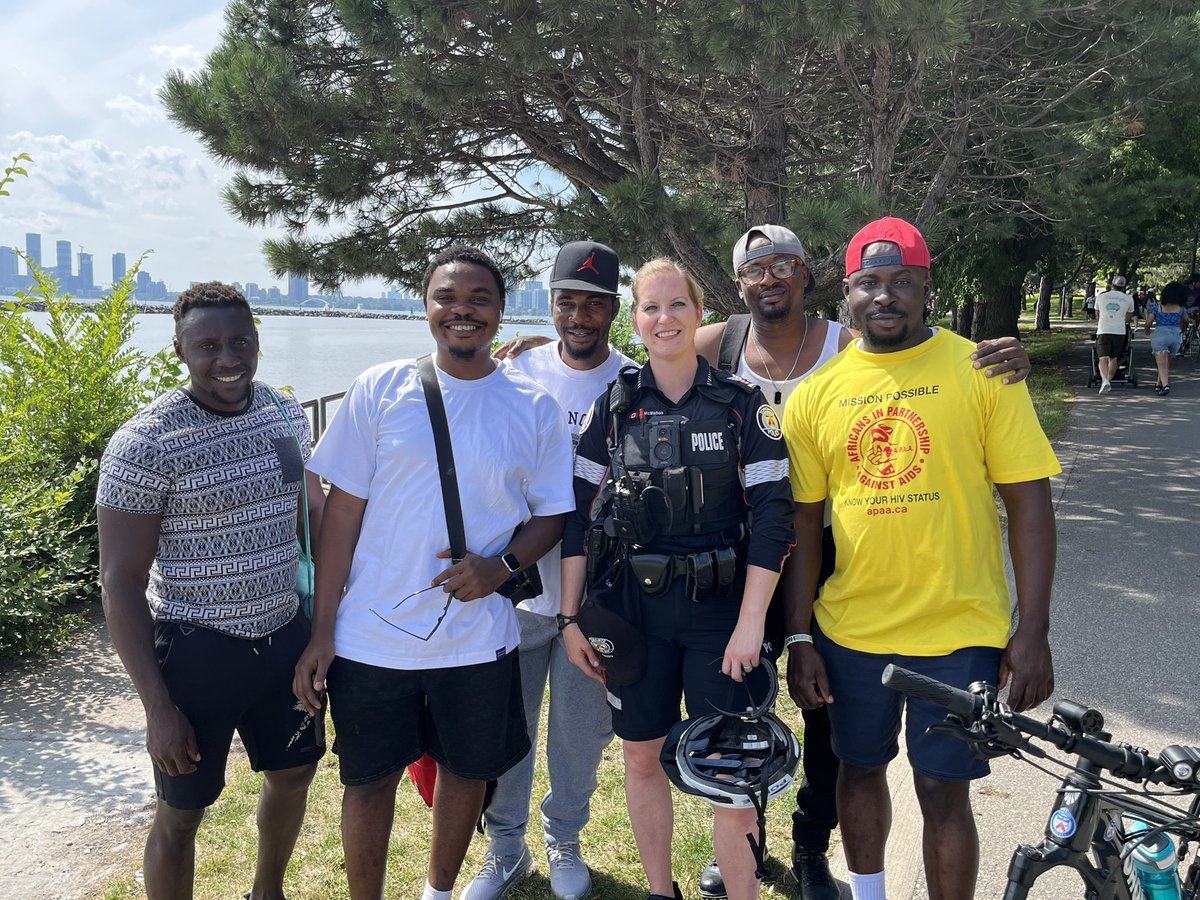 I had so much fun working the #caribbeancarnival parade yesterday.  Met so many great people!  So many people stopped my team and I to say thank you and share a picture! #bikepatrol