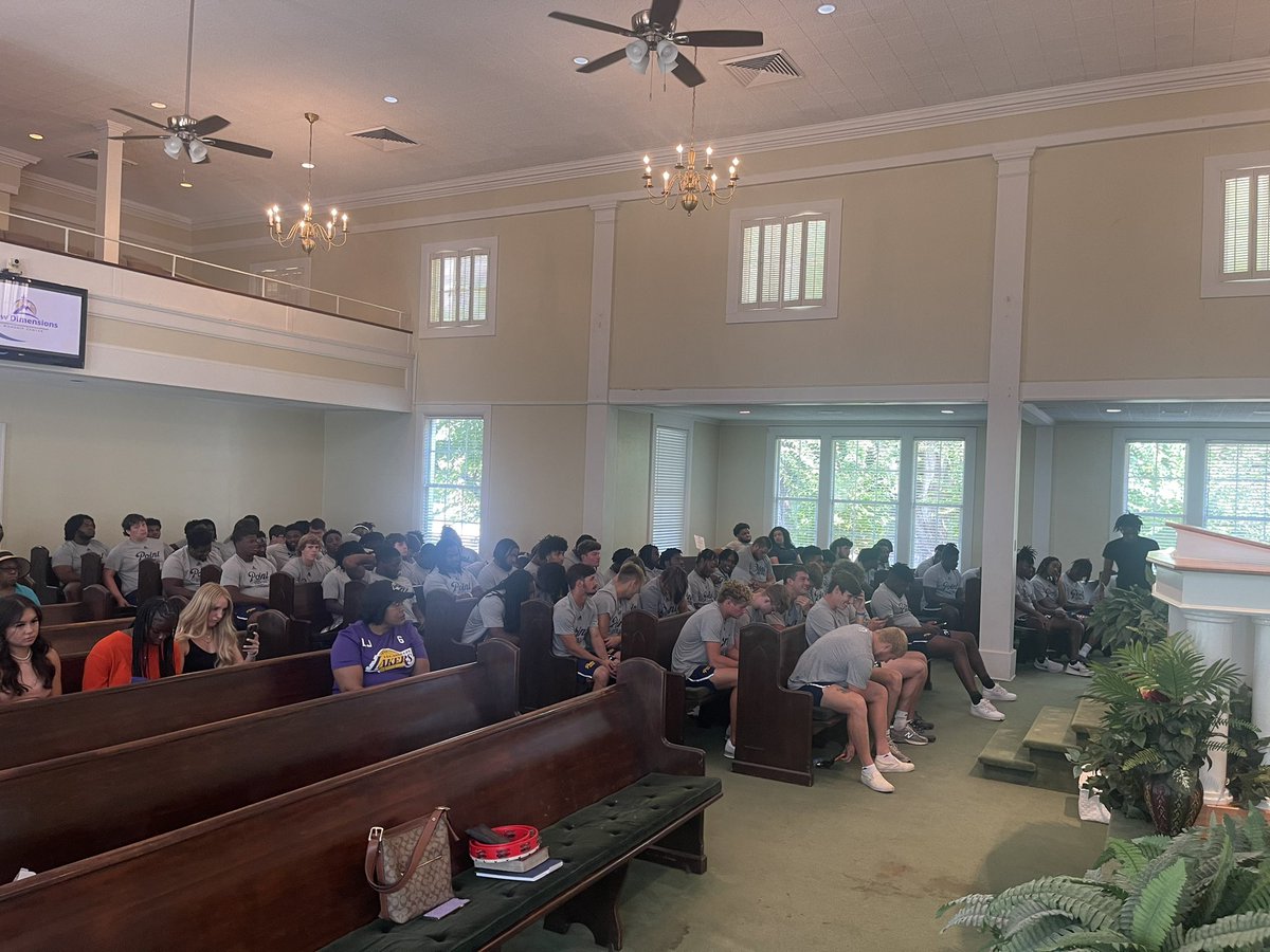 Point University Football tweet media