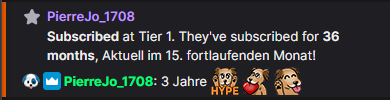 Herzlichen Dank für alles <a href="/PierreJo1708/">PJ-Musik</a>, fucking 3 Jahre 🧡

STREAM IST ONLINE, HEUTE HAT COSTA NEN´ AUFTRITT MIT BRANDNEUEM SONG 🥰

🔴 Rein da Twitch.tv/Visitor_