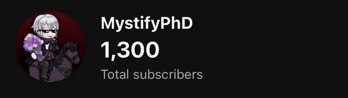 MystifyPhD's tweet photo. Let’s goooooo road to 2k https://t.co/YWwm5R7dXz