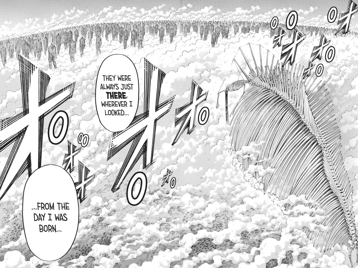 snkarchives's tweet photo. Chapter 131 "The Rumbling" was released three years ago today https://t.co/3d6W9hKJvZ