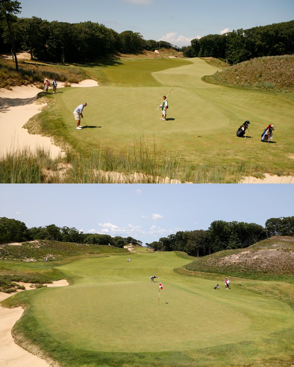 MGA1897's tweet photo. 2008 Met Amateur at Friar's Head 
⬇️⬇️⬇️
2023 Met Amateur at Friar's Head

Holes 14 &amp; 16 https://t.co/BZvvglgedd