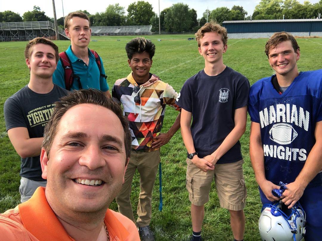 angdicarlo's tweet photo. 5 years ago today our intern program kicked off at Redeemer Radio.

So proud of our 1st group—now all grown up.

John Brach —> project management
Rue Desmarais —> U.S. Army 
Sam Mark —> video production
Jacob Morris —> sportscaster
Jeff Murphy —> Hollywood bound after the strike https://t.co/tD8LLPwPGA