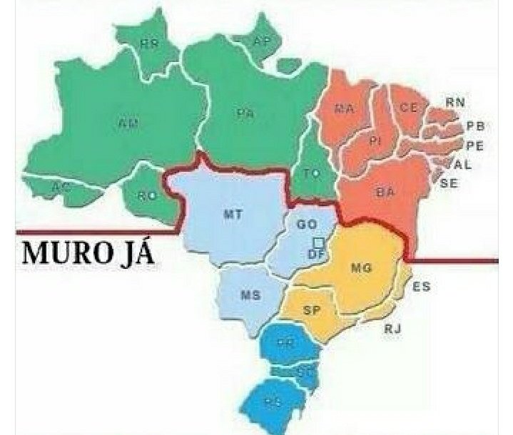 misteriouspavao's tweet photo. Eu fazia um muro e deixava o Lula só para os governadores do Norte e Nordeste! https://t.co/NA2bBb072E