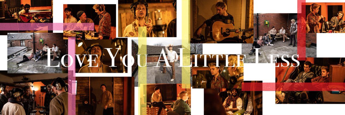 ‘And now escaping is the only thing that isn’t strange’ - Love You A Little Less

Out August 11th.

A collection of photos from our writing and recording month in Feb ‘23. 

If you want to see the artwork for the new single, it’s on the pre-save link in our bio. Check it out..