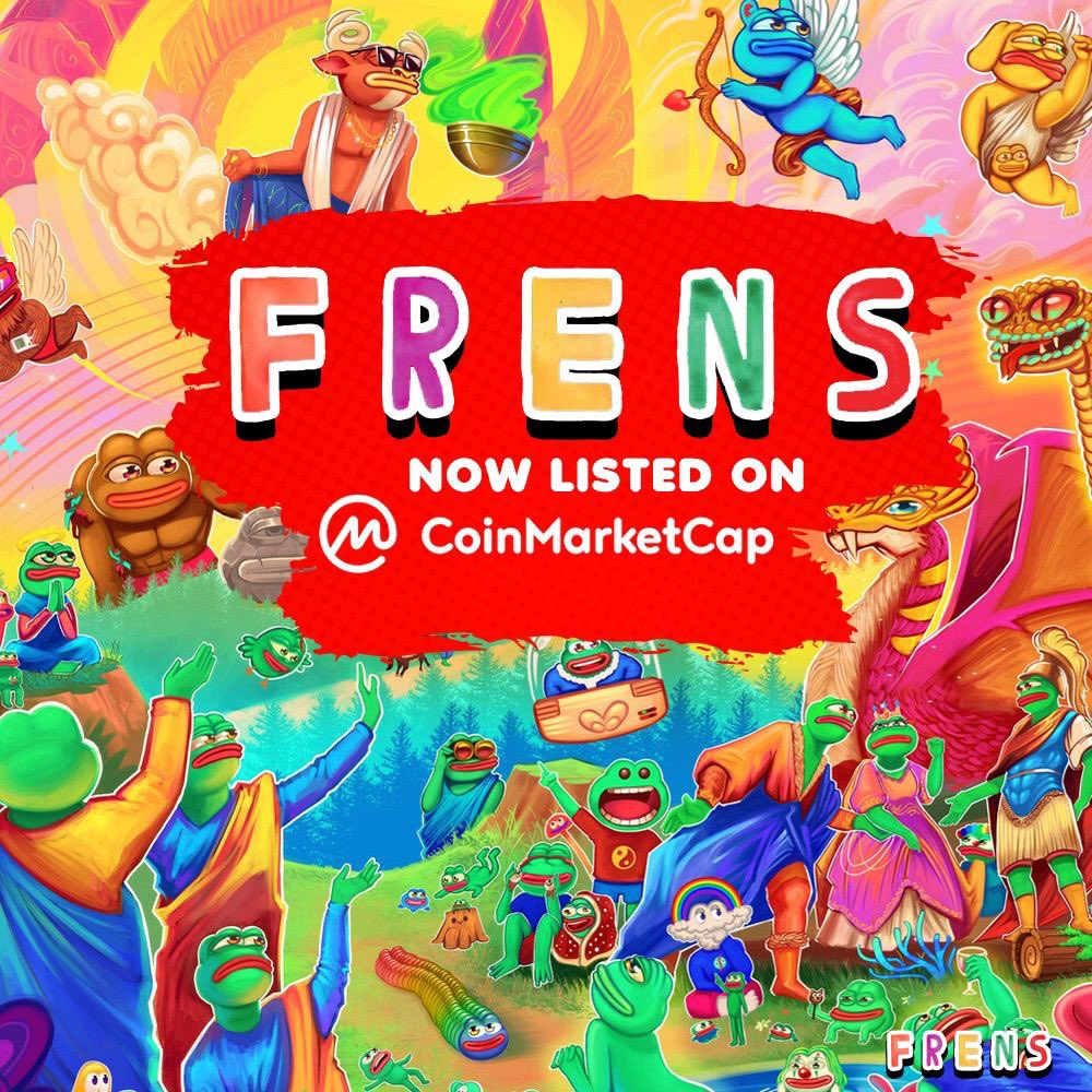 $Frens is back on CMC LFG!! The most successful migration in the space!!