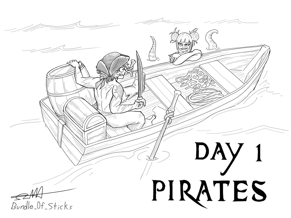 BoSticks2k21's tweet photo. My #day1 contribution for #IzuTogaWeek2023 
#Pirates #Octomaid #MHA #BNHA #Izukumidoriya #HimikoToga #IzuToga https://t.co/SQkXN0F89O
