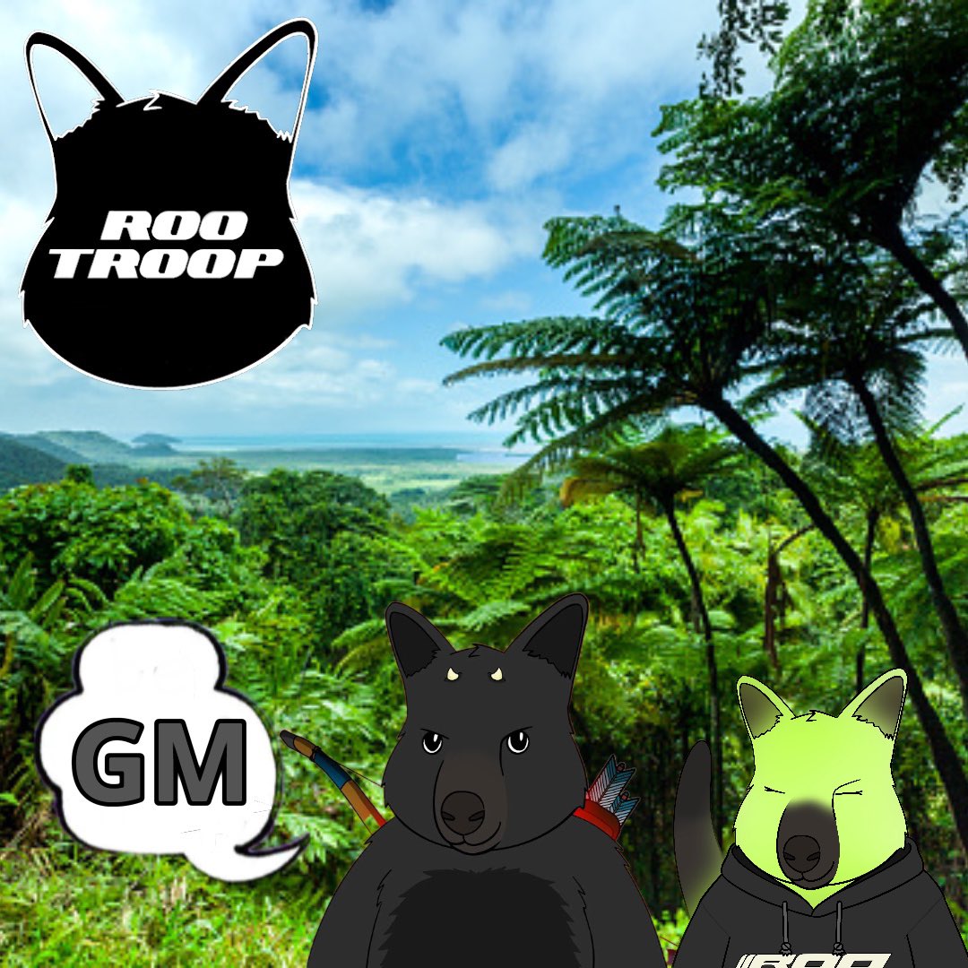 broke2stoked's tweet photo. @MEonPolygon GM and ROOTY ROO https://t.co/2kWGpmOZaN