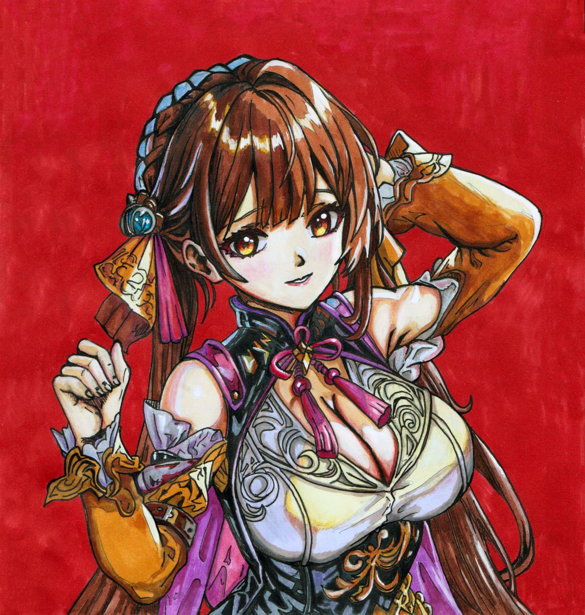 SoratoART's tweet photo. Li Sushang ART ✨🎨
#animelover #animedraw #animedrawing #animedrawings #fypシ #foryou #foryoupage #forsale #animecute #animegirl #kawai #kawaigirl #animegirl #animegirls #animegirlkawaii #animedraw #lisushang #lisushanghonkaiimpact #honkaistarrail https://t.co/Ul9FbLrwLI