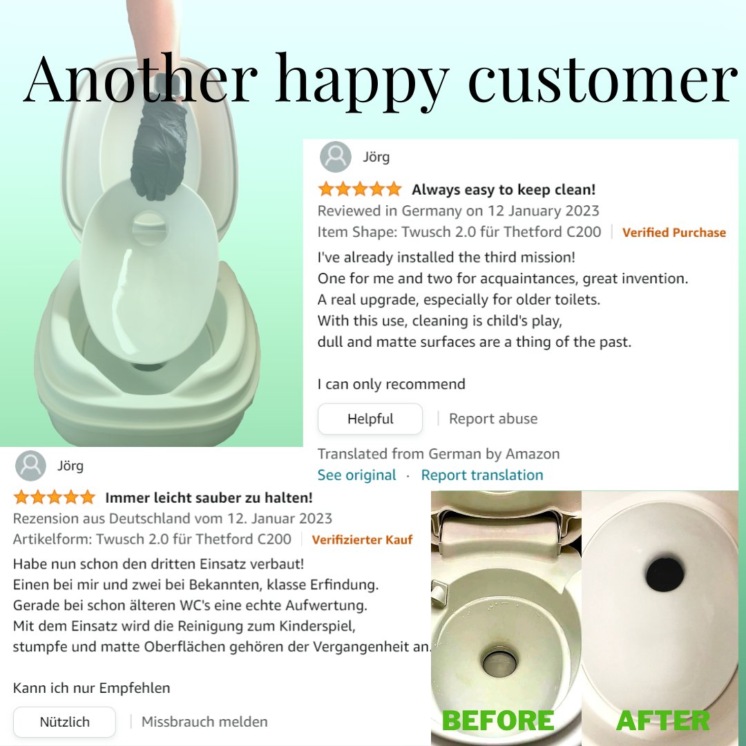 twuschcanada's tweet photo. No words needed. Happy customer, happy Twusch family. https://t.co/YLYOEDi9ix

#twusch  #rvlife #rvbathroom #camping #toiletclean #vanlife https://t.co/k1WX7fFb4c