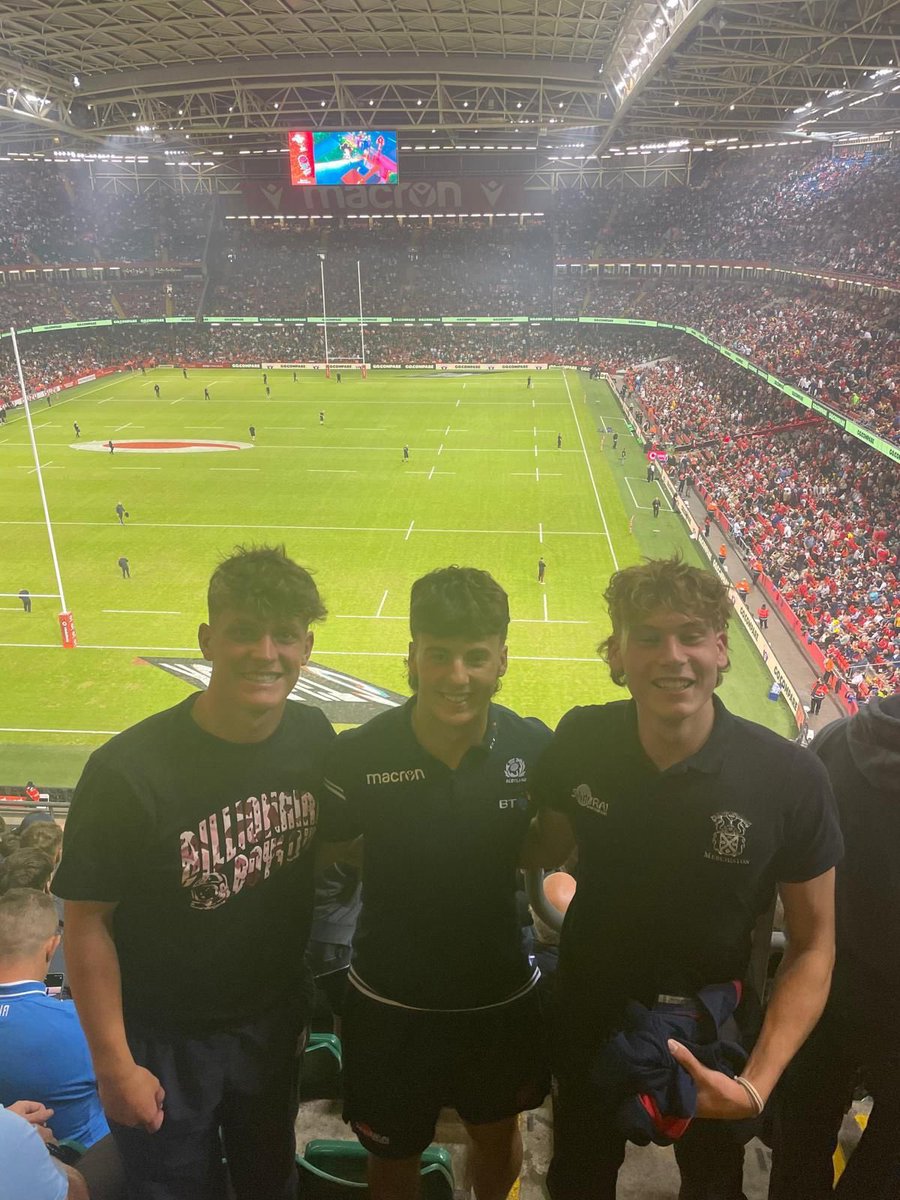 Our Boys - Chris T, Hamish Mc & Henry W loved the @EnglandRugby v @WelshRugbyUnion game 🏴󠁧󠁢󠁷󠁬󠁳󠁿 🥰🏉

#loverugby