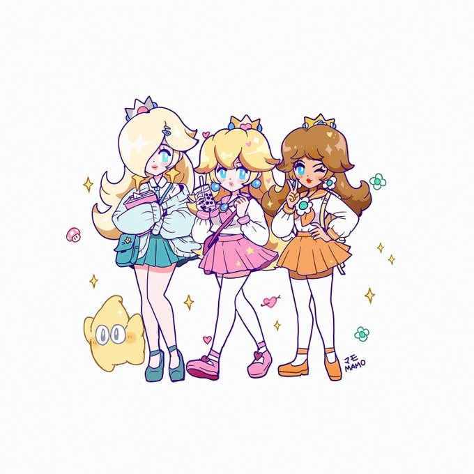 「princess peach holding」Fan Art(Latest)