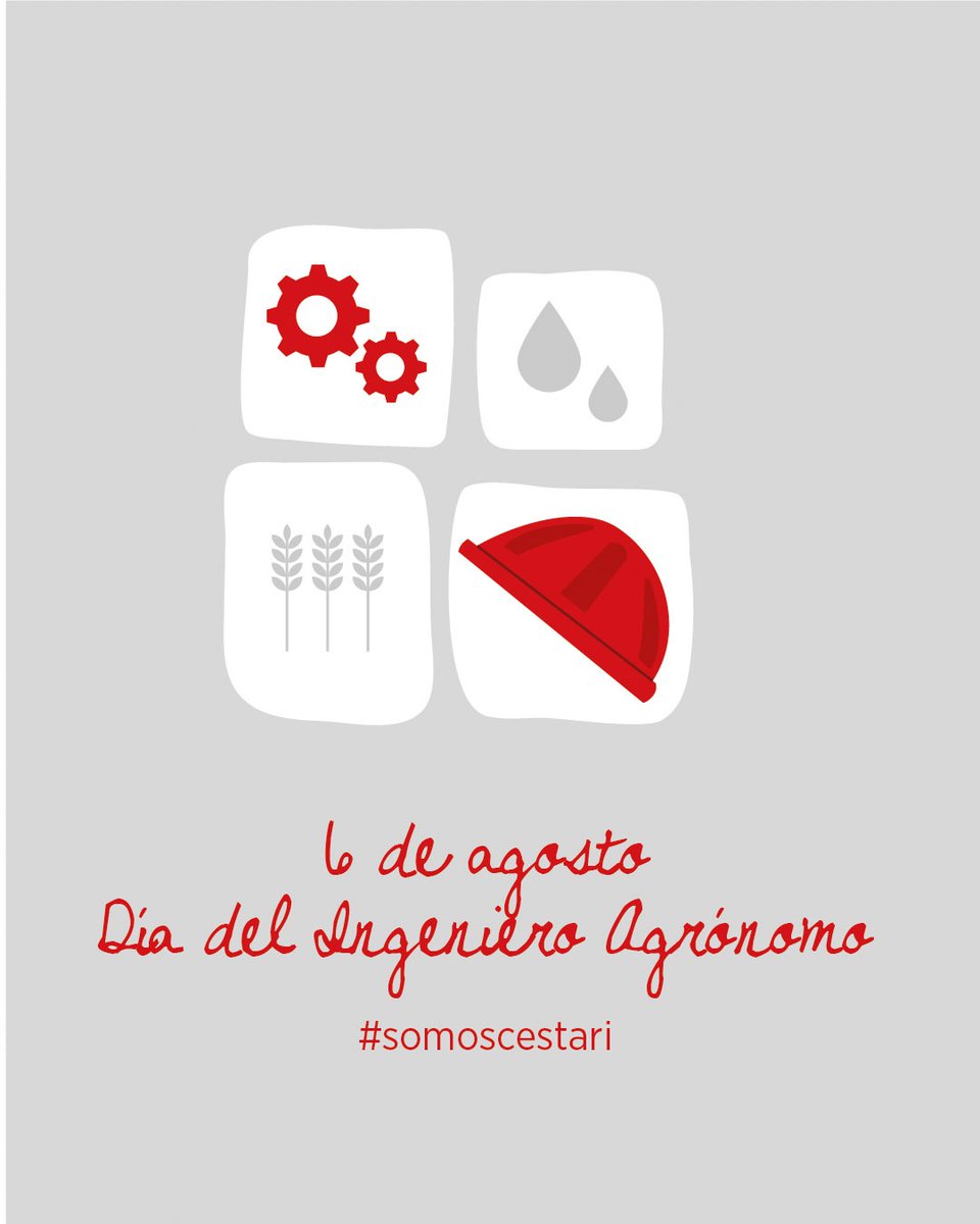 CestariTolvas's tweet image. ¡Feliz día del Ingeniero Agrónomo! 
Es el deseo de Industrias Metalúrgicas #Cestari . 

#SomosCestari 
#95añosdeHistoria