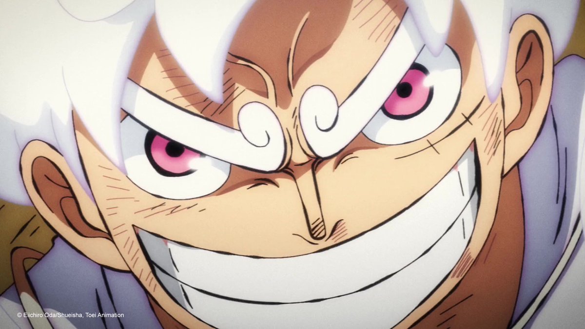 Luffy GEAR 5 appreciation tweet 🤍

— Watch One Piece on Crunchyroll!