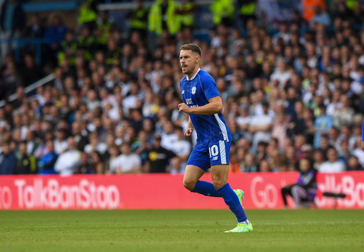 Aaron Ramsey (@aaronramsey) on Twitter photo Great feeling being back out there! Thanks to all the away fans, unbelievable support 👏🏻 Unlucky not to hold on but a good point away from home. Looking forward to playing back home! <a href="/CardiffCityFC/">Cardiff City FC</a> 💙 Great feeling being back out there! Thanks to all the away fans, unbelievable support 👏🏻 Unlucky not to hold on but a good point away from home. Looking forward to playing back home! <a href="/CardiffCityFC/">Cardiff City FC</a> 💙