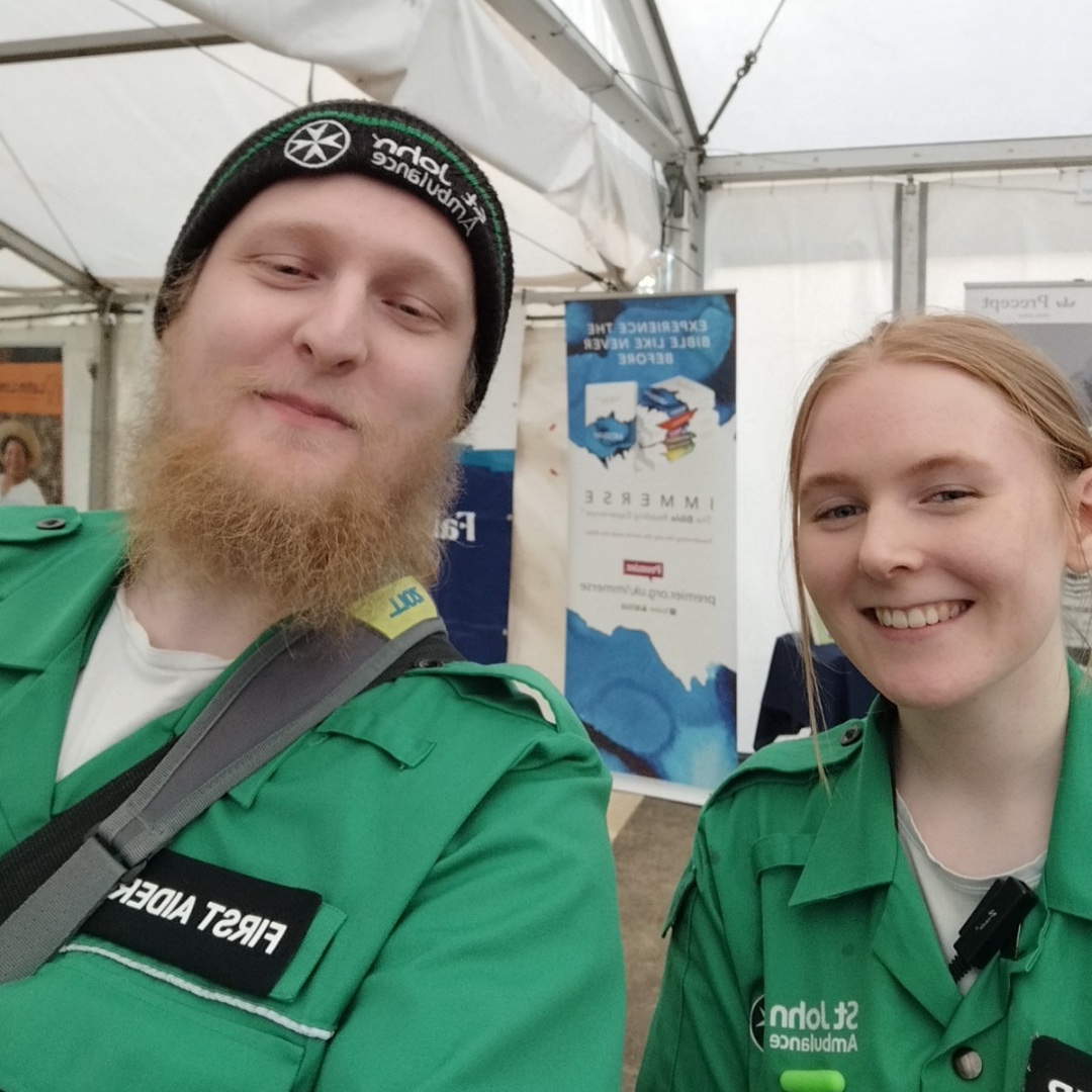 SJAColeraine's tweet photo. We had a wonderful time providing ambulance and first aid cover at the opening night of #NewHorizon last night. Make sure to look out for us again tonight if you are heading to the #bluetent! π π
#sjacoleraine #mysjaday #NH2023 #Portstewart #northcoast #teamingreen https://t.co/ijxK1M3CTW