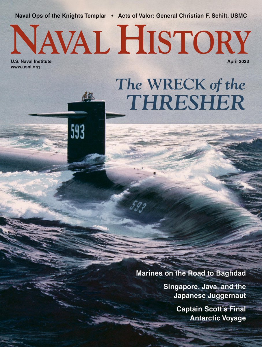 NavalInstitute's tweet photo. Need a #SundayRead? #NavalHistory #magazine has your back. Read fascinating accounts of various events in #SeaService #history. Naval Institute members get 28% off their sub. Relive and learn from the past today! https://t.co/44Fvb14PzE #RememberThePast https://t.co/QjrmvY8DWe
