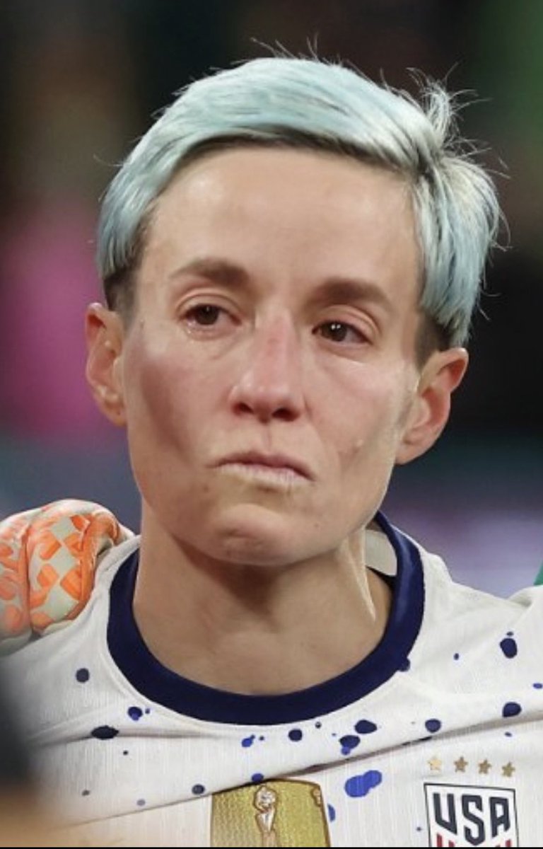 Do you think that Megan Rapinoe hates America? ⚽️🇺🇸

• She Refuses to sing National Anthem 

• Laughed while missing a penalty for her team 

• Supports Men in Women’s Sports 

• Disrespects American flag